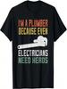 Unisex Funny Plumber Gifts For Men Retro Plumbing T-Shirt