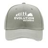 UnisexS Evolution Motorbike Print Outdoor Hat Woven Textile Machine Washable Sandwich Baseball Cap