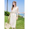 Betu Women's Sleeveless Feather Tassel A-Line Dress