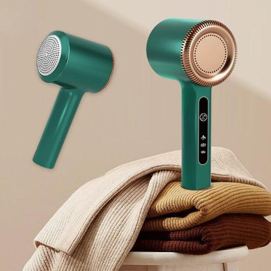 Lint Trimmer Intelligent Touch Operation USB Rechargeable Portable Fabric Shaver Wool Sweaters Knitwear Lint Remover