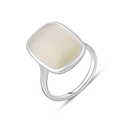 Silver Ring with a Cat's Eye (2128120)