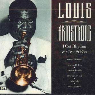 

CD LOUIS ARMSTRONG - I Got Rhythm & Cest Si Bon MCJ009 MCPS Non Japan Jazz Used