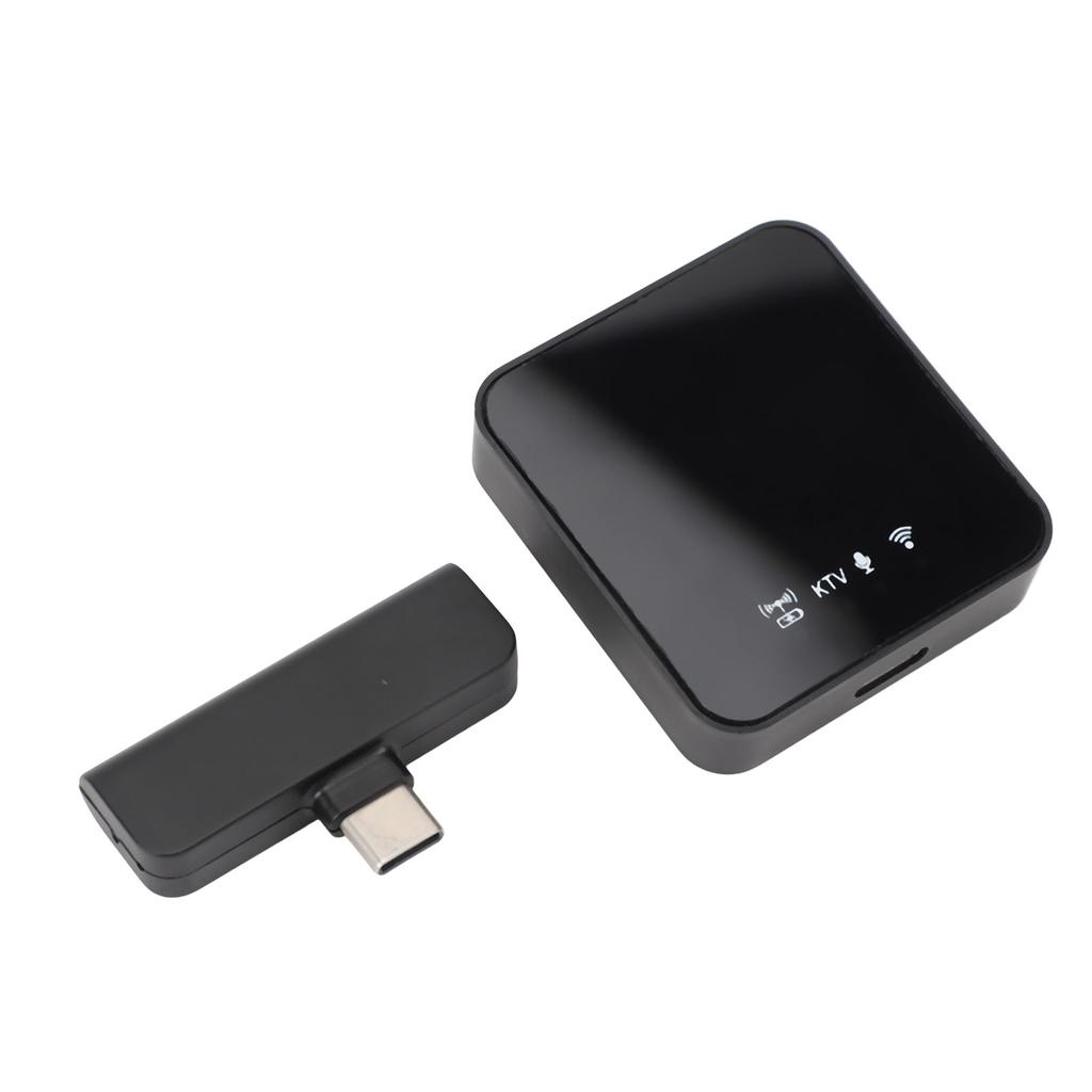 Wireless Lavalier Microphone Noise Cancelling Lapel Microphone for Video Recording Vlogging Interview Type C