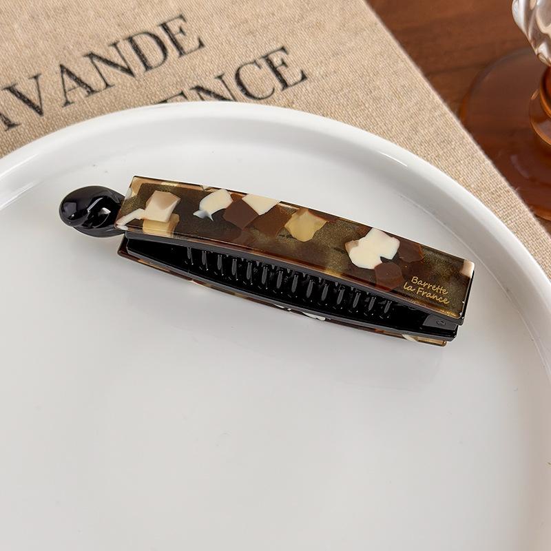 Pinza Banana in Acetato Coreana Pinza per Coda di Cavallo Pinzetta Coccodrillo Accessori per Acconciature Capelli Ragazze Donne