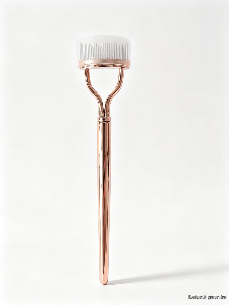 Foldable Semi-Arc Steel Needle Eyelash Comb