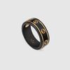 Gucci Icon 18k Ring mit ineinandergreifendem G Unisex 606826-I0H11-8029