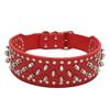 Large Dog Metal Rivets Collars Traction Leash Anti-breaking Neck Belt Pet Supply