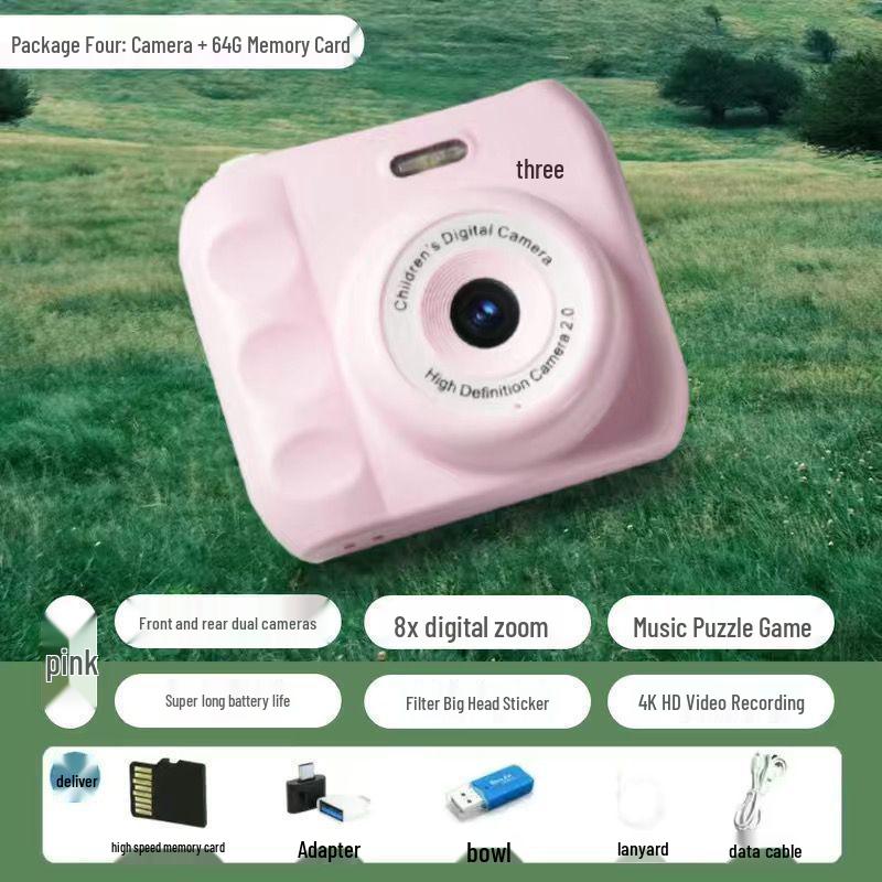 Polaroid Retro CCD Campus Camera - High-Pixel Birthday Gift with Free Shipping