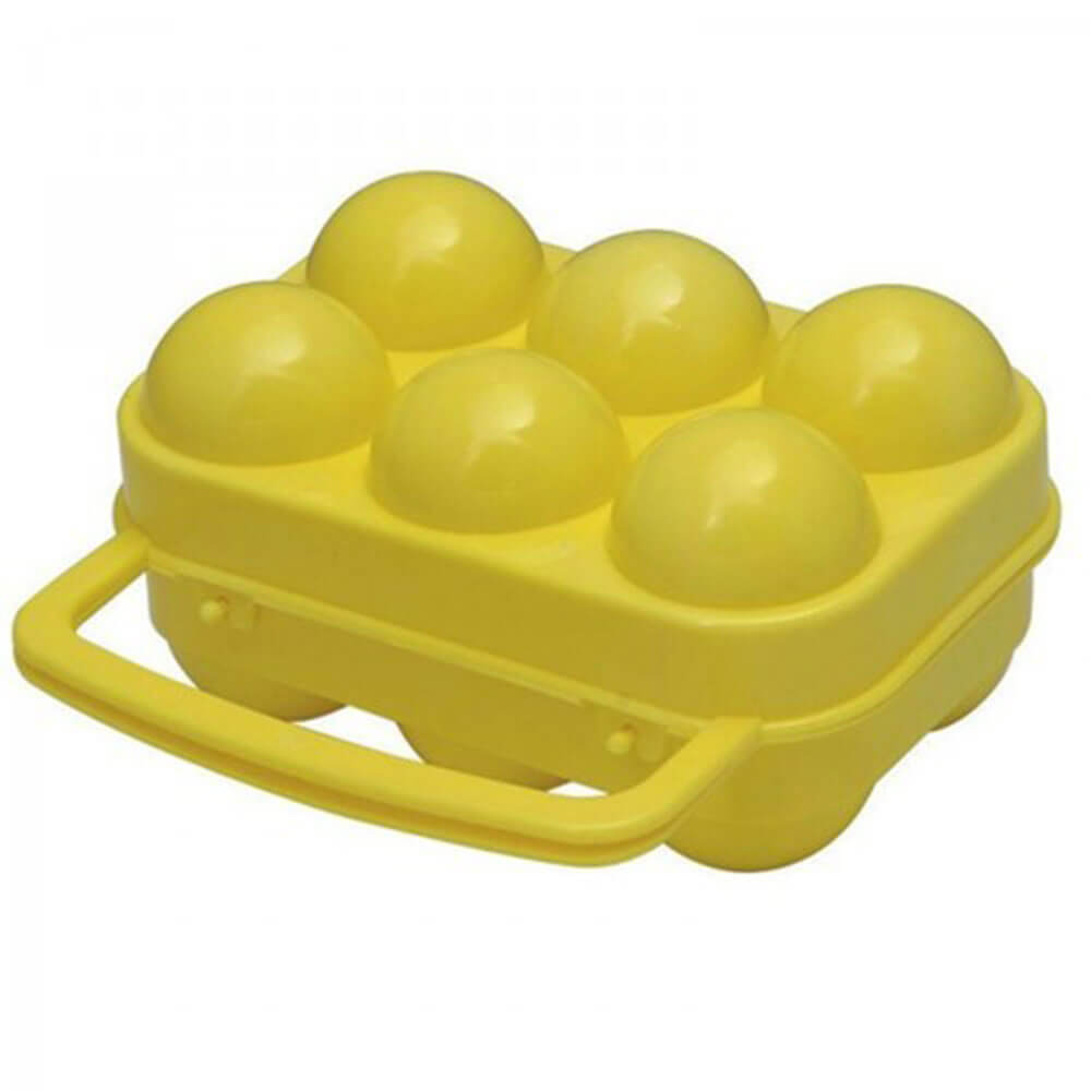 Plastic Egg Holder with Handle (6 Eggs)