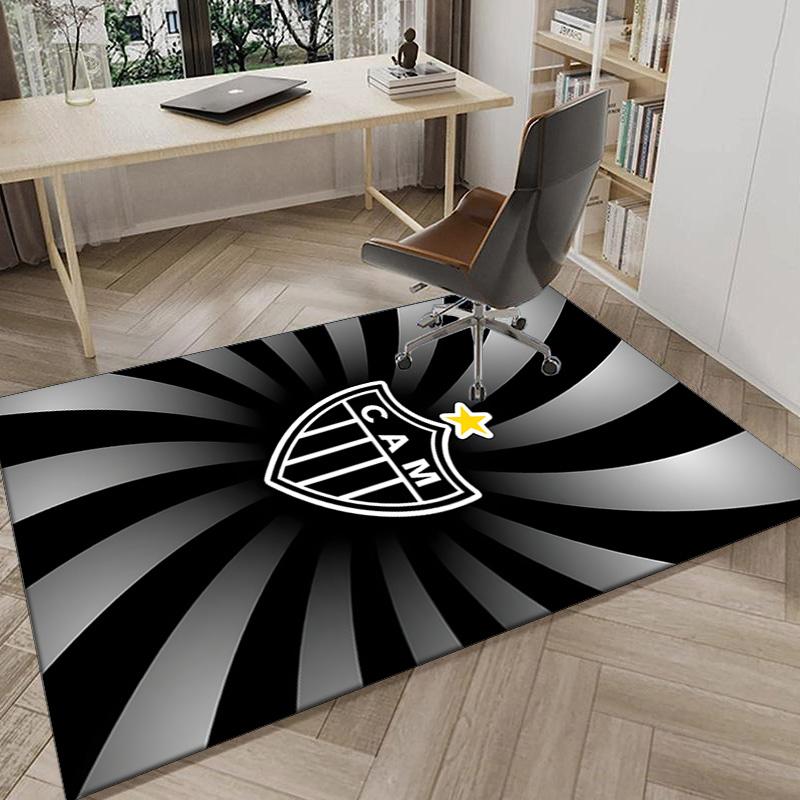 Love For Atlético Printed Area Rug for Office, Chair Rug, Decorative Carpet Floor Mat, Large Size Fan gifts Christmas gifts
