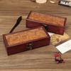 Desktop Holder Desktop Storage Box Wooden Jewelry Organizer Antique Pen Box  Miscellaneous Items