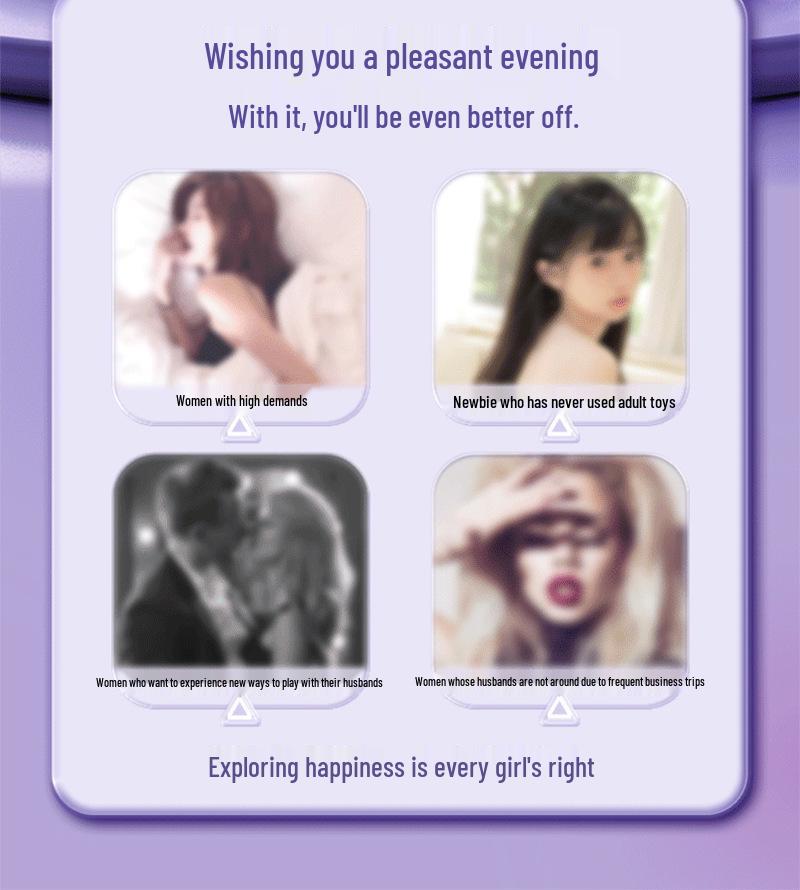 Silent Automatic Thrusting Vibrator - Realistic Electric Women's Sex Toy