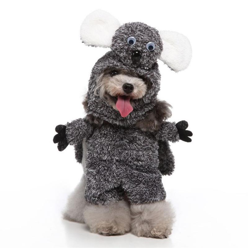 Lustige Haustier Hund Cosplay Kleidung Neuheit Welpen Halloween Kostüme Sweatshirt Weihnachts-Festival Party Outfitog Verwandlungskleid