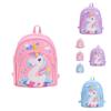 New Cartoon Kids Backpack For Ages 3 To 8 Years Old With Adorable Animal Design In Blue And Pink Colors