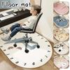 E-sports Swivel Chair Carpet 5Size Kids Study Room Computer Chair Mat Living Room Table Study Computer Desk Foot Mat