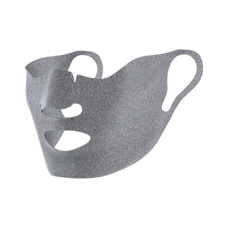 Light Weight Windproof Cycling Face Mask Moisture Wicking Elastic Sports Mask Enhancing Face Coverage Without Pressure серый