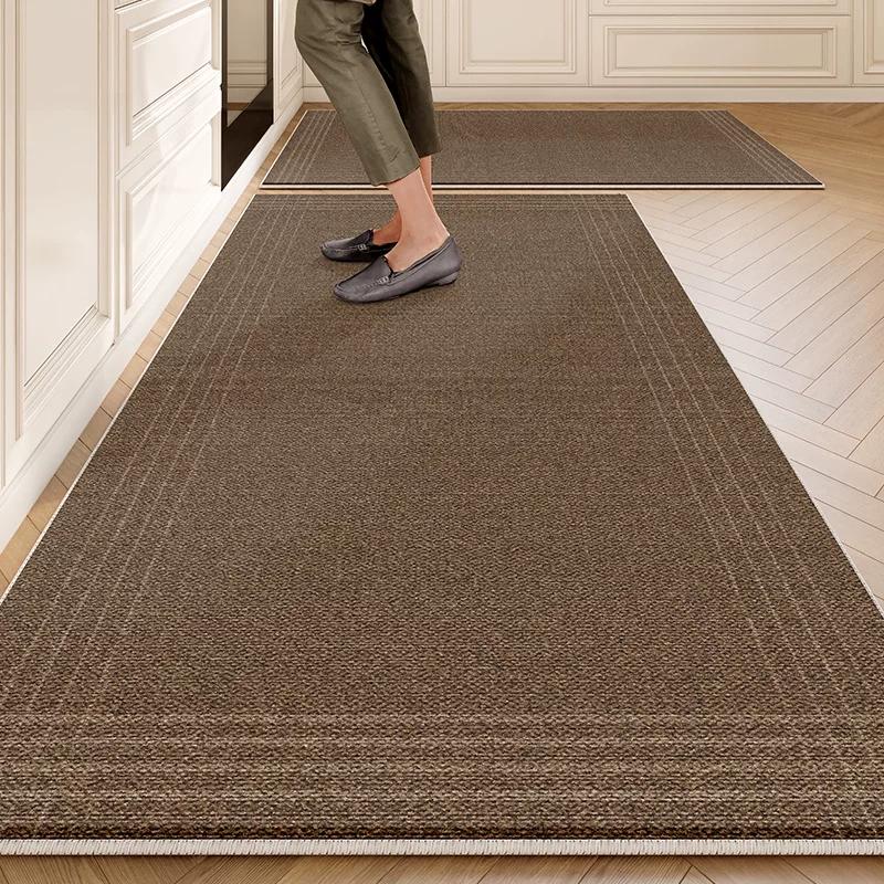 Kitchen floor mat, waterproof, anti slip, oil resistant, erasable, non washable, dirt resistant, specialized for household use, floor mat, carpet