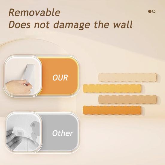 Kenarları Taraklı Keçe İğne Panosu Şeritleri Kendinden Yapışkanlı Keçe Mantar Panosu Şeritleri Ofis Okul Ev Duvar Dekorasyonu İçin Etiketler Notlar Programlar Fotoğraflar