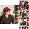 Fashionable Baker Boy Peaked Cap For Women With Vintage Style And Cozy Comfort