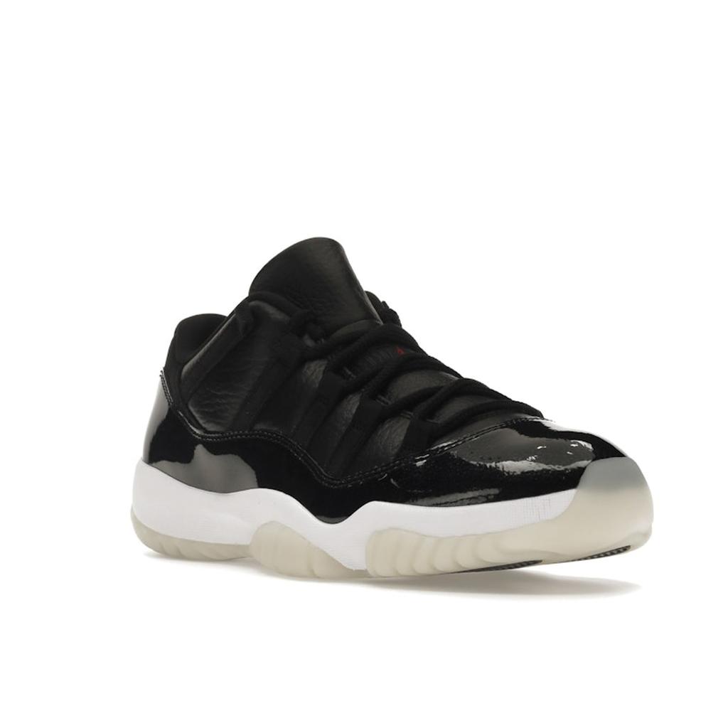 Air Jordan 11 Retro Low 72-10 Unisexové tenisky Černá Gym-Red Bílá AV2187-001