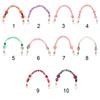 Exquisite Colorful Handbag Chain Replaceable Stone Bead Phone Case Hanging Chain Resin Purse Bag Belt Phone Case Accessories