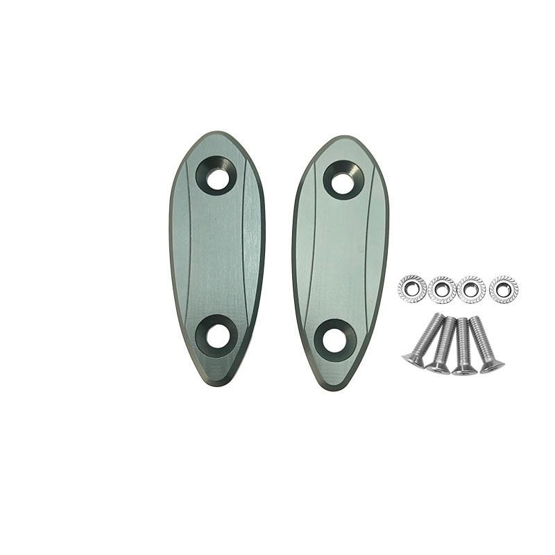 ZX-6R Motorcycle Rearview Mirror Base Cover Hole Caps Decoration Accessories Fit For Kawasaki ZX-25R ZX25R ZX6R ZX 25R 6R