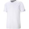 Puma Essential Comfortable Lightweight Breathable Crew Neck Pullover Solid Color Short Sleeve T-Shirt Unisex Tops White 599675-04