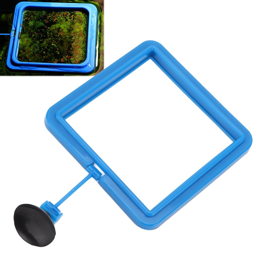 Aquarium Feeding Ring Plastic Floating Food Square Feeder Ring for Fish Tank Gold Fish