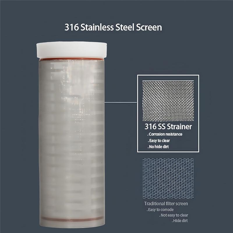 A25F-Für Wasservorfilteranlage 80 Mesh Spin-Down Sediment für Wasserfilter Wiederverwendbar Hohe Präzision