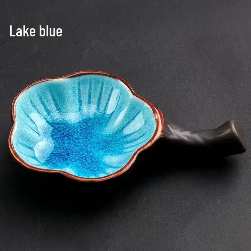 Ceramic Ink Butterfly Multifunctional Pen Rest and Ink Holder - Easy to Clean Water Dish Inkstone for Scholars and Beginners.