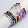 Taylor Swift Pink Friendship Bracelet with Custom Letters - Lover & Fearless Collection