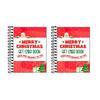 Christmas Gift Card Book Colorful Unique Gift Card Organizer Festive Party Decoration Holiday Surprise