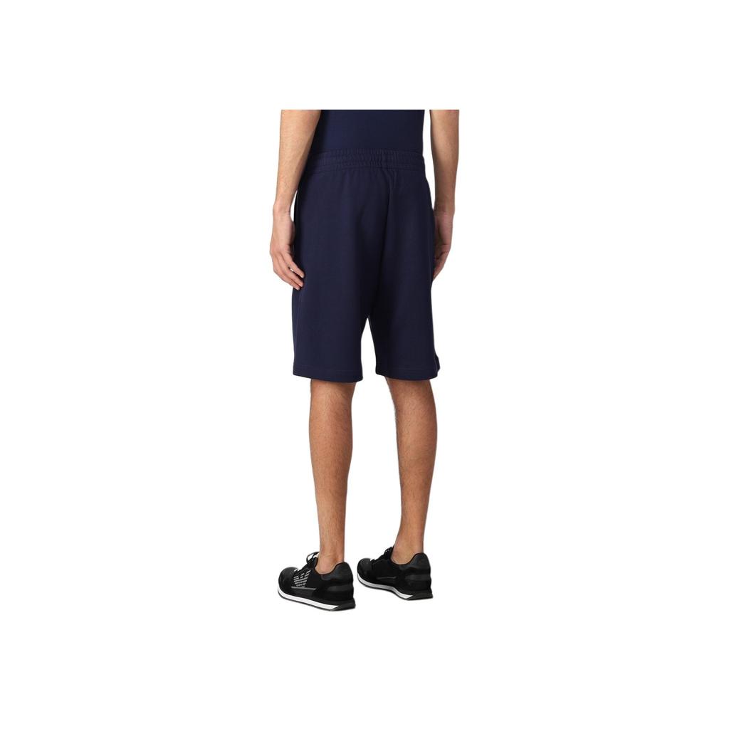 Emporio Armani Ss22 Solid Color Logo Print Sports Shorts Men shorts Dark-Blue 3LPS53-PJEQZ-1554