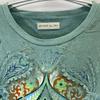 Etro Green Paisley T-shirt Tops XL greenUsed