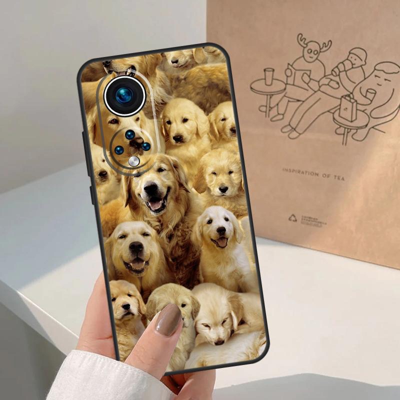 Golden Retriever Dog For Honor Magic 8 Pro 7 6 5 Lite Case For Honor Win RT 200 400 50 70 90 X8b X9a X9b X9c X9d