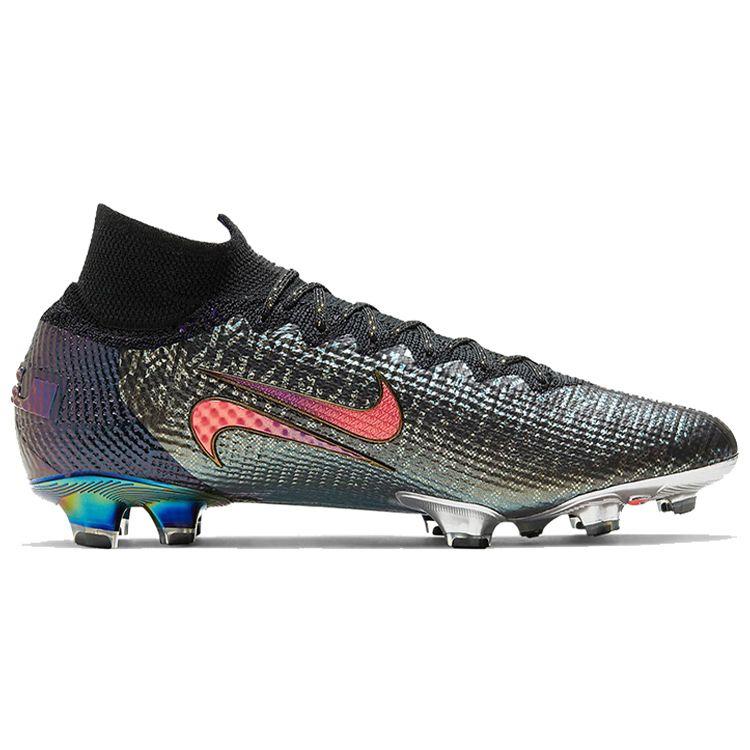 Nike Kylian Mbappé X Mercurial Superfly 7 Elite FG The Chosen 2 Men Sneakers Grey Black Fierce-Purple CT2483-001
