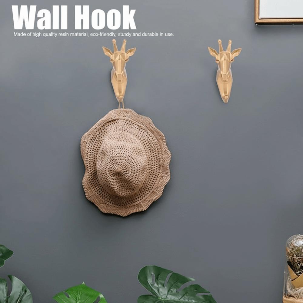 Resin Coat Hook Animal Shape Key Holder Distinctive Coat Hanger  Home Decor