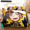 3D Print Cartoon Bedding Set Genshin Impact Game 3d Duvet Cover Set Comforter Bed Linen For Boy Decor Bedclothes