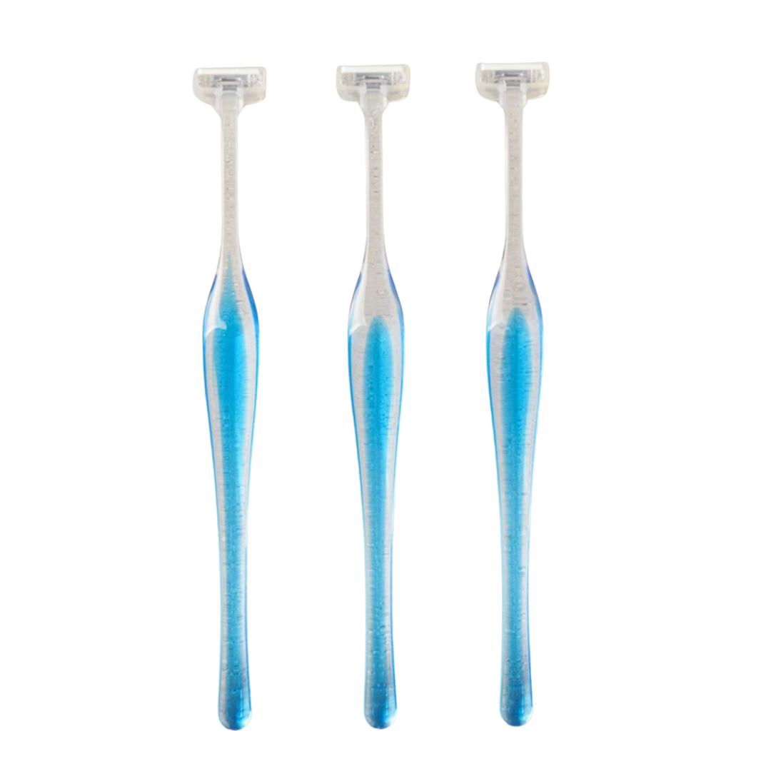 KAI T-Shaped Mini Eyebrow Razor 3PCS