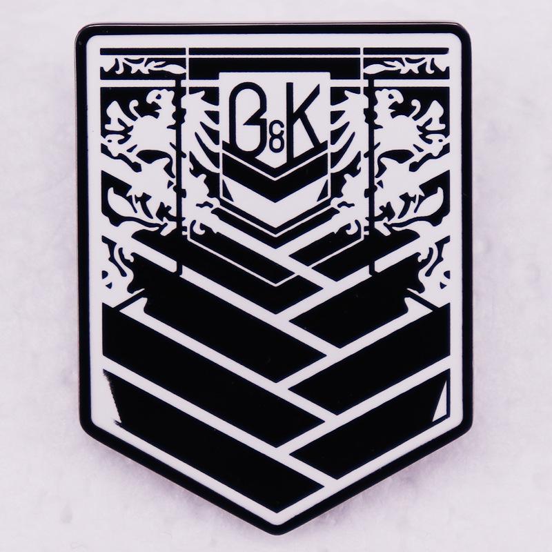 Girls  Frontline Griffin & Kruger Faction Emblem Badge Brooch