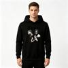 Sudadera con capucha para hombre, estilo vintage Hip Hop, estampado de rapero Tupac, manga larga casual, con capucha, patrón All Eyez On Me, top Streetwear