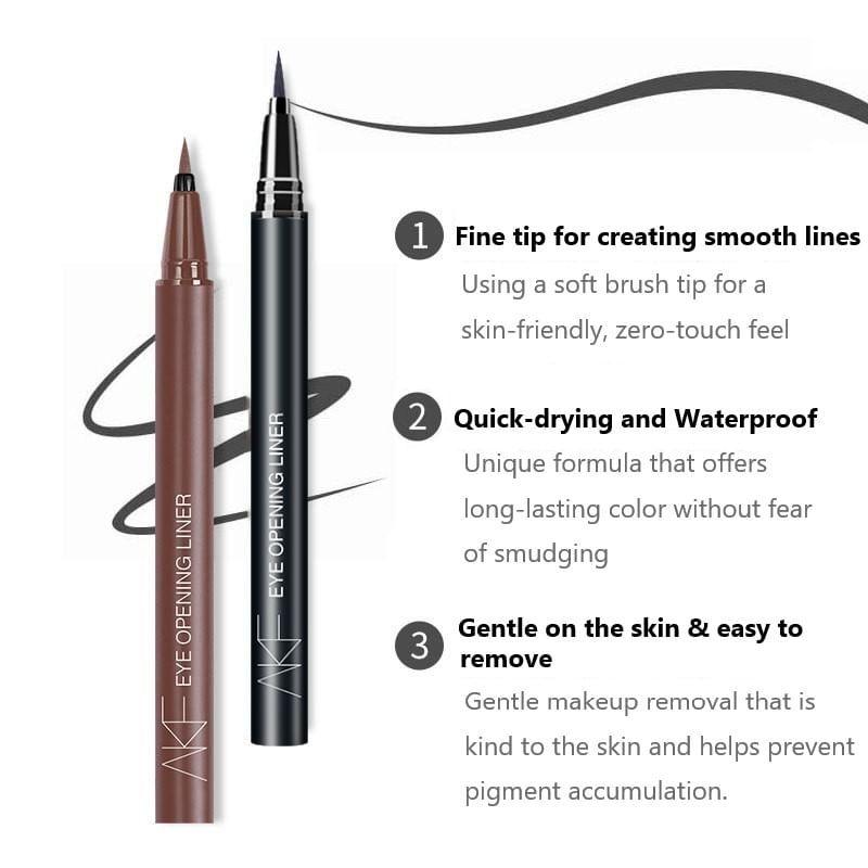 AKF - Liquid Opening Eyeliner - 2 Colors