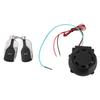 12 V Motorcycle Anti Theft Device Adjustable Sensitivity Alarm Warning Horn with 2 Remote Controller