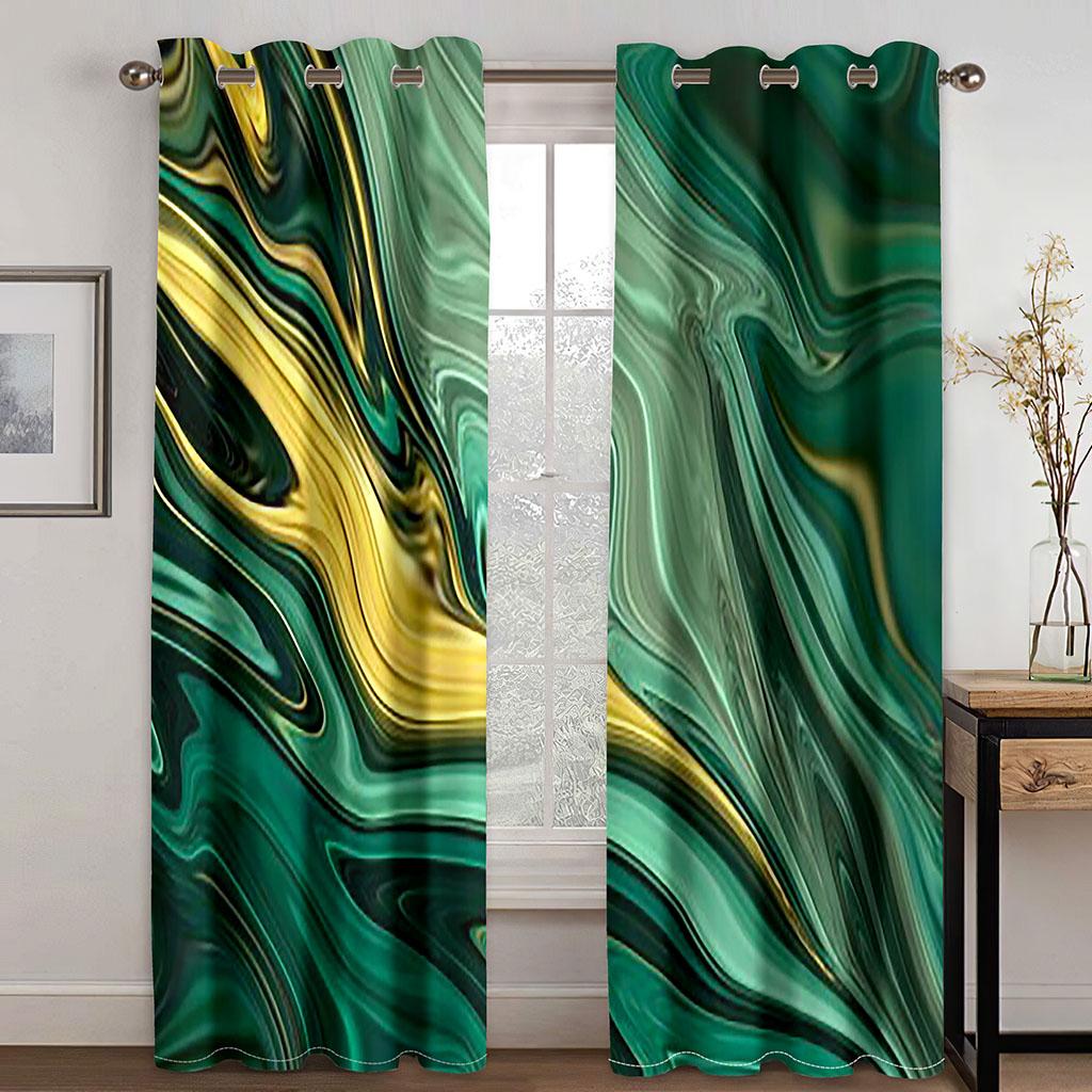 Розовый мерцающий мрамор с 3D цифровой печатью для спальни — фото 5