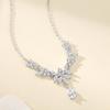 Summer New Romantic Wheat Spike Collarbone Necklace Women's Light Luxury Minimalist High-End Pendant