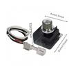 Ignition Module Kit Ceramic Spark Tip Push Button Ignitor Mounting Plate Grill Replacement