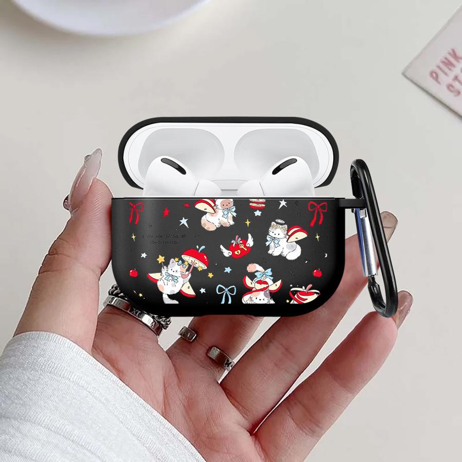 Case For Airpods Pro2 2 3 Pro3 4 Pro 1 Earphone Cases Cover Cute Cat
