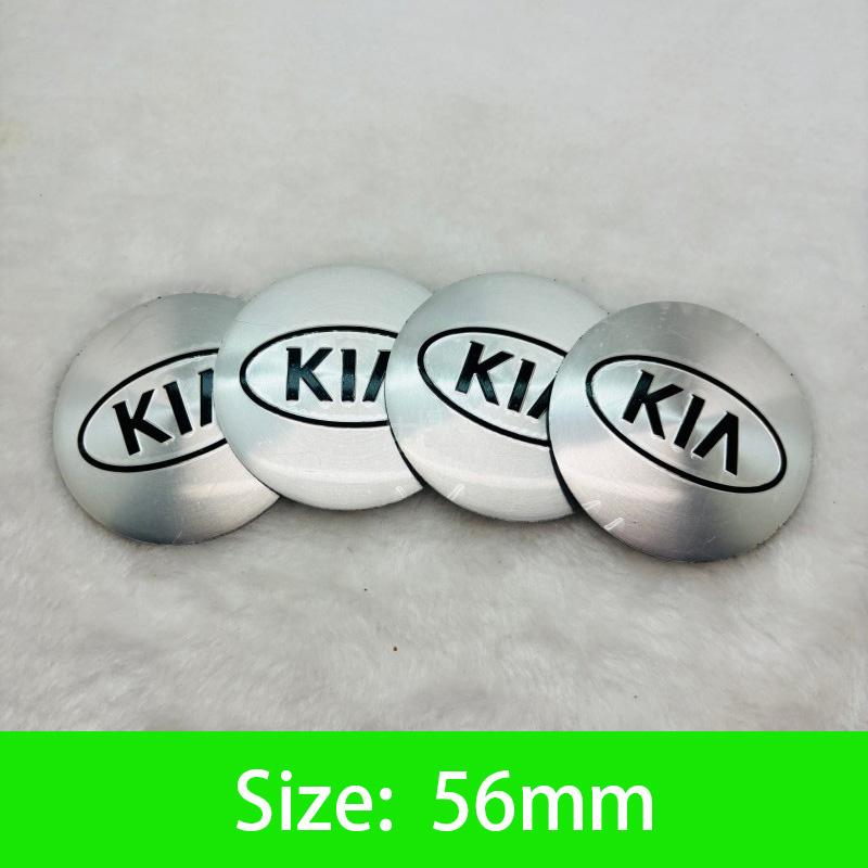 Tappo Centrale Mozzo Ruota Auto Emblema Adesivo Accessori Per Kia GT-Line Sportage Ceed Rio Picanto Sorento Soul Cerato Venga Forte K9