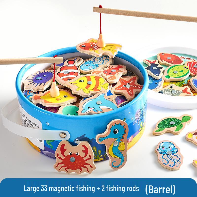 Magnetic Fishing Toy - Educational Gift for Toddlers Aged 1-3, Perfect for Boys and Girls