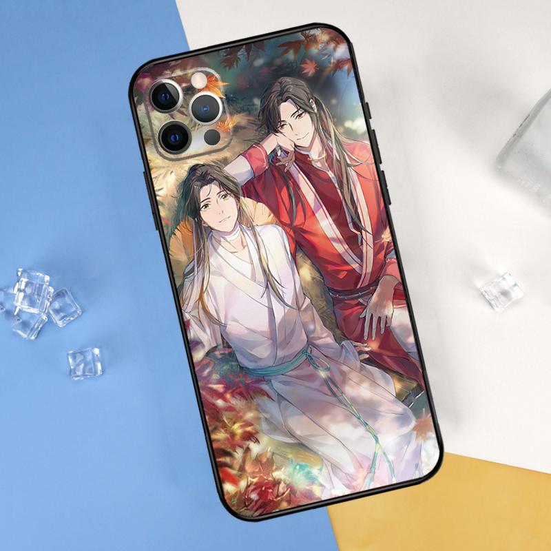 Tian Guan Ci Fu Phone Case For iPhone 16 Pro Max 12 13 Mini 11 14 15 Pro Max XR 16 15 Plus 16e Cover Shell